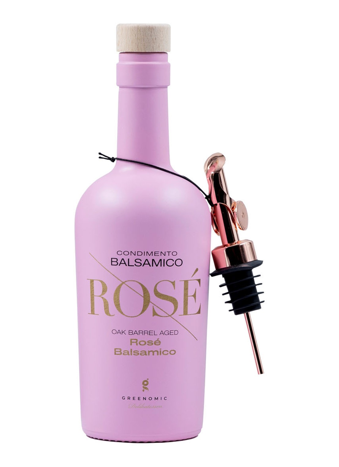 Greenomic Tradizionale Italiano balsamico rosé wijn 375 ml - voorkant undefined