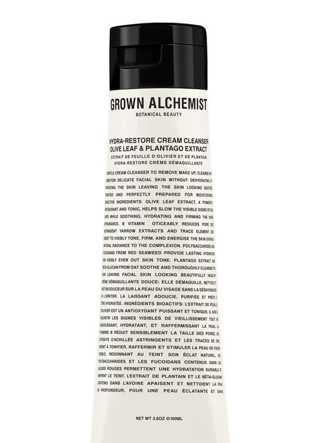 Grown Alchemist Olive Leaf & Plantago Extract Hydra-Restore Cream Cleanser  - voorkant undefined