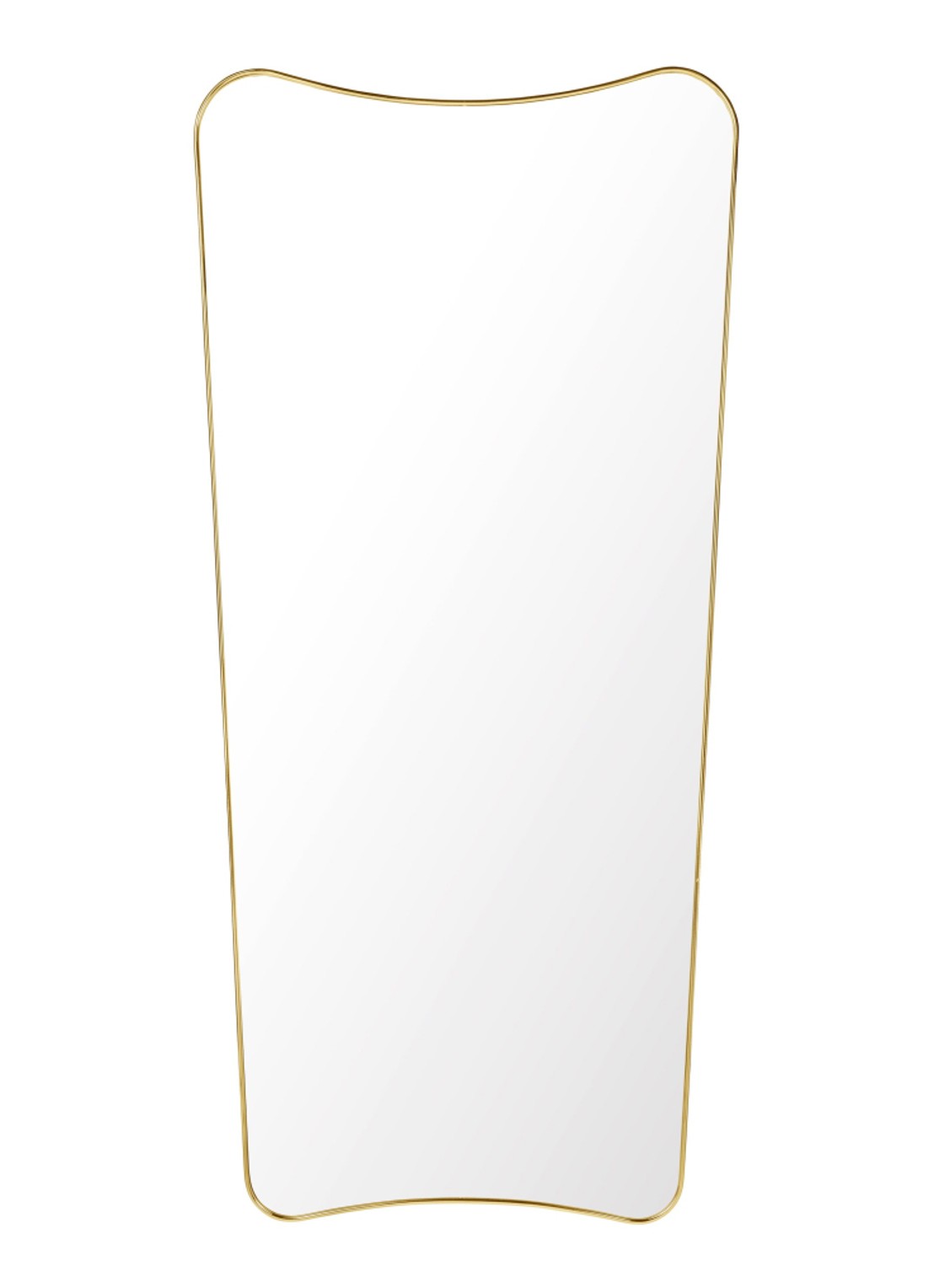 Gubi F.A. 33 spiegel 70 x 146 cm - voorkant goud