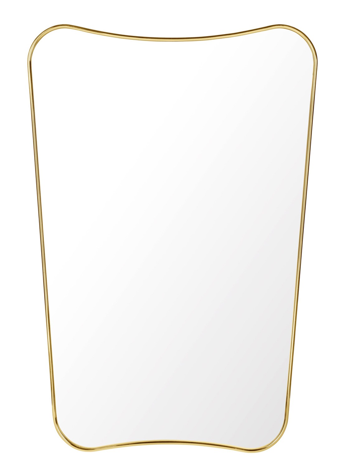 Gubi F.A. 33 wandspiegel 80 x 54 cm - detail 3 goud