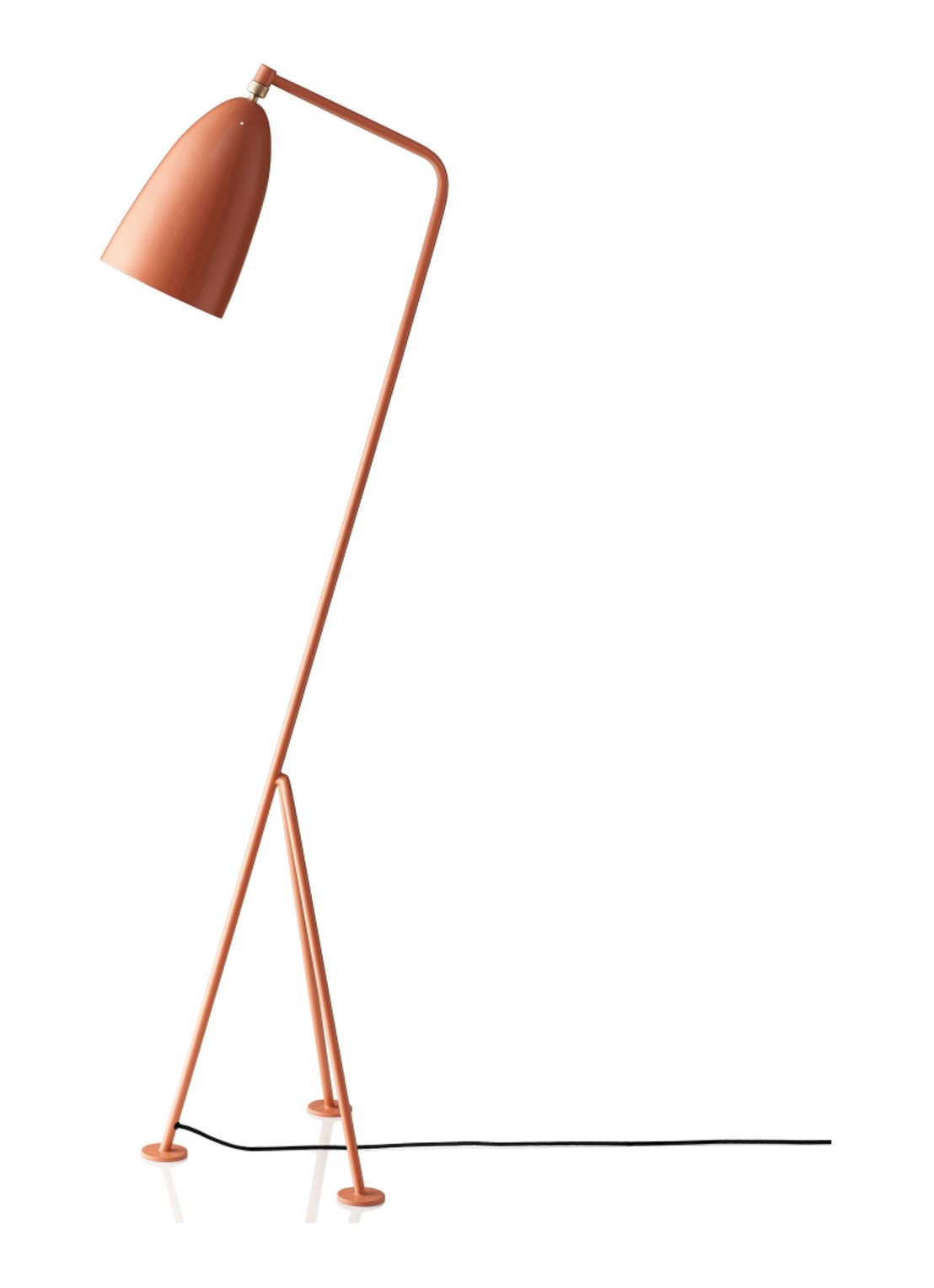 Gubi Gräshoppa vloerlamp - voorkant rood