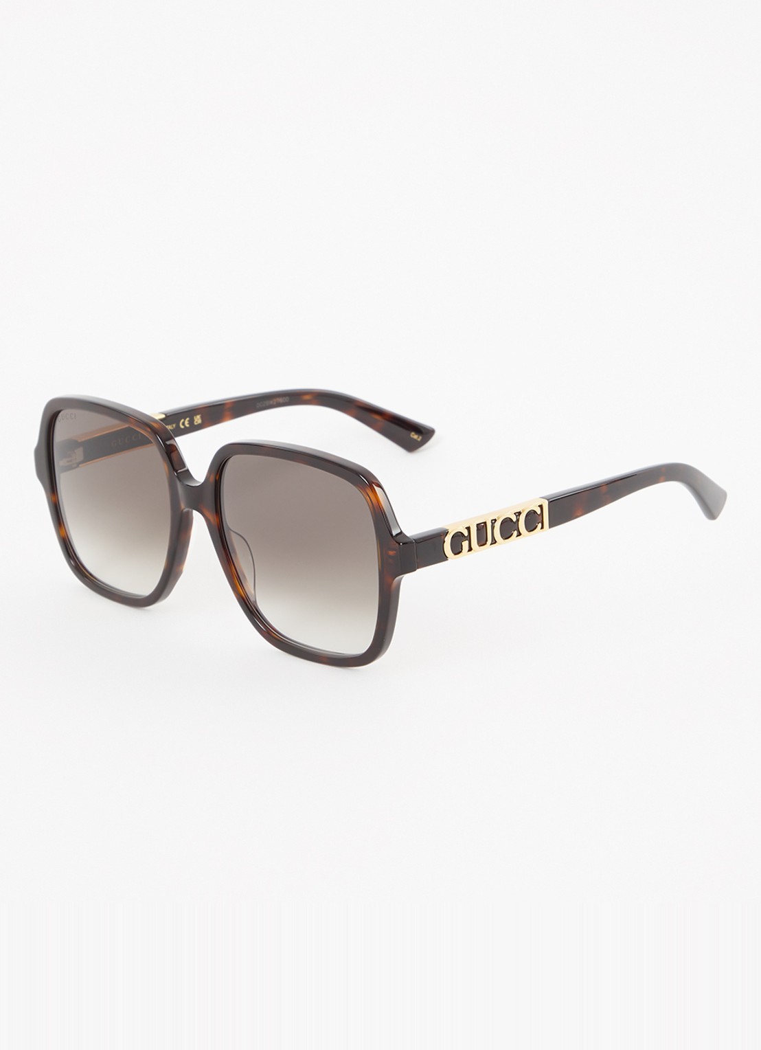 Gucci Aviator zonnebril GG1189S - voorkant donkerbruin