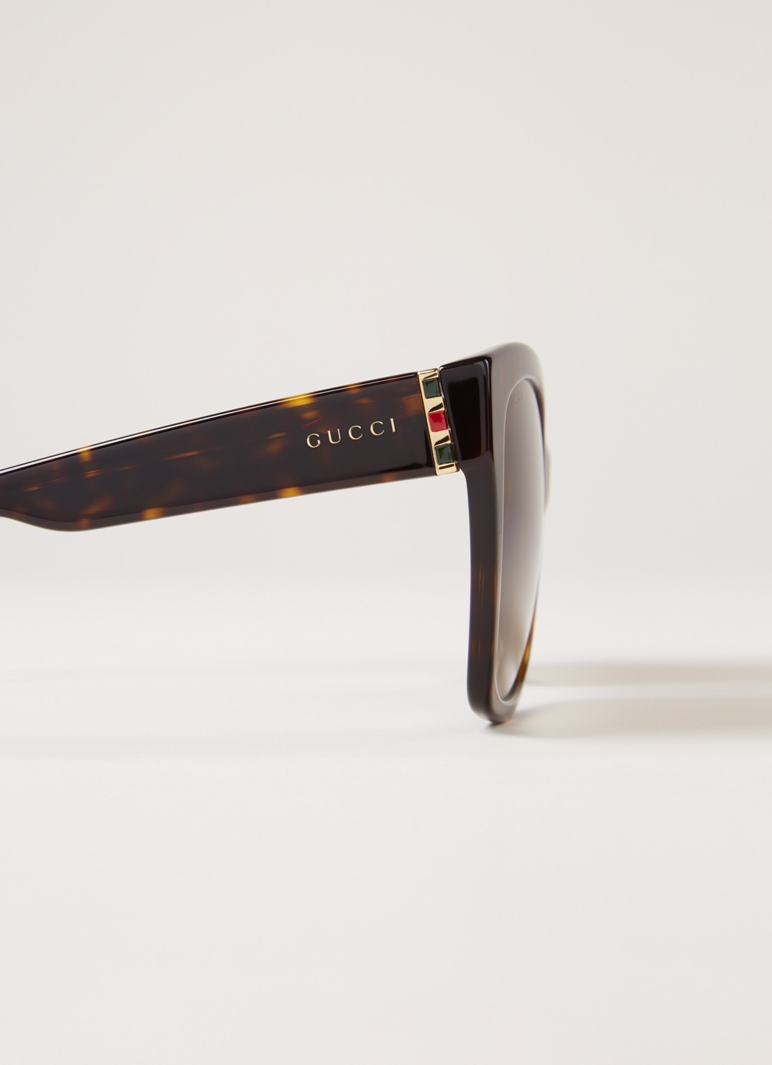 Gucci Butterfly zonnebril GG0459S  - detail 4 donkerbruin