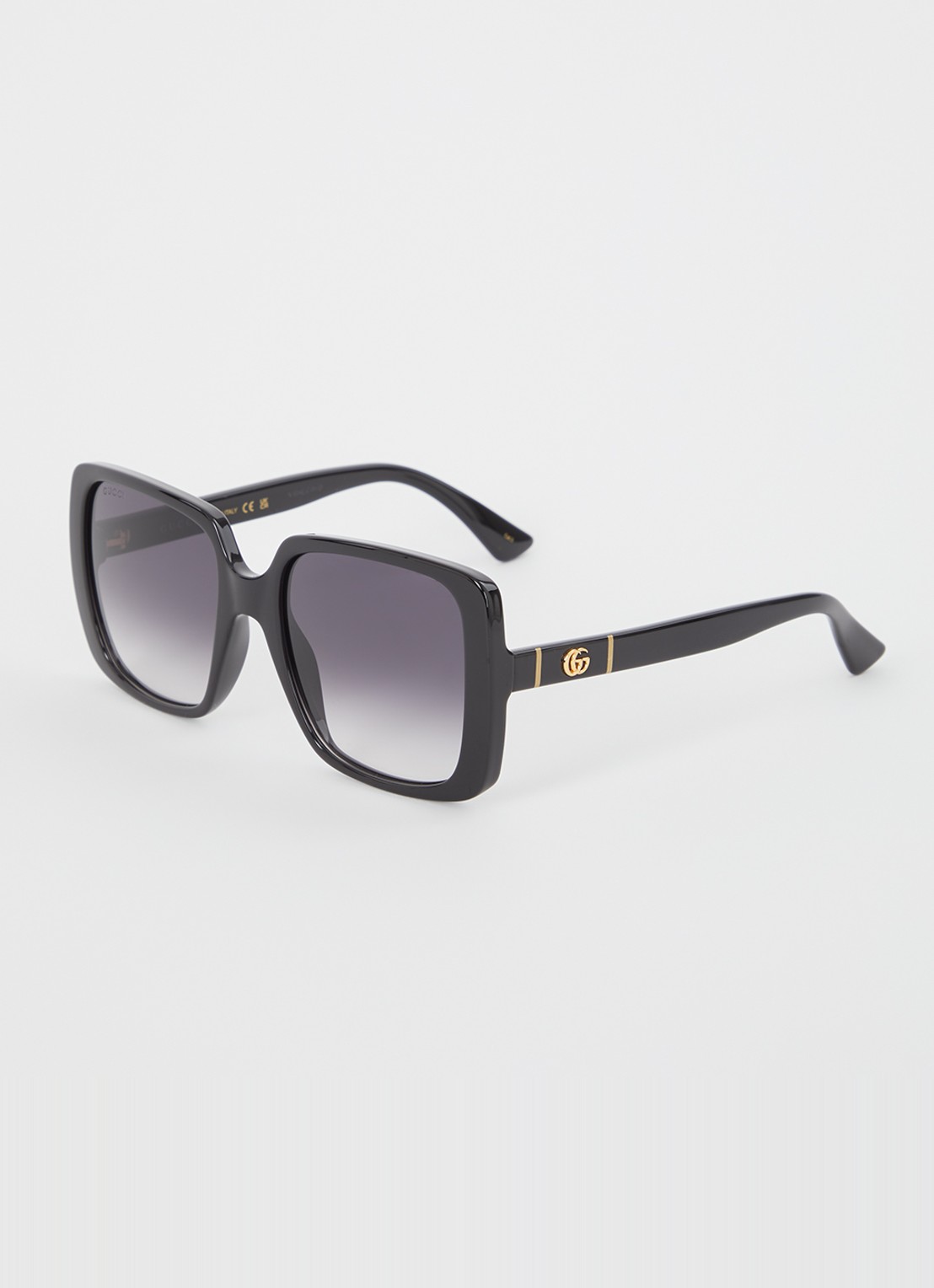 Gucci Butterfly zonnebril GG0632S - voorkant 4 zwart