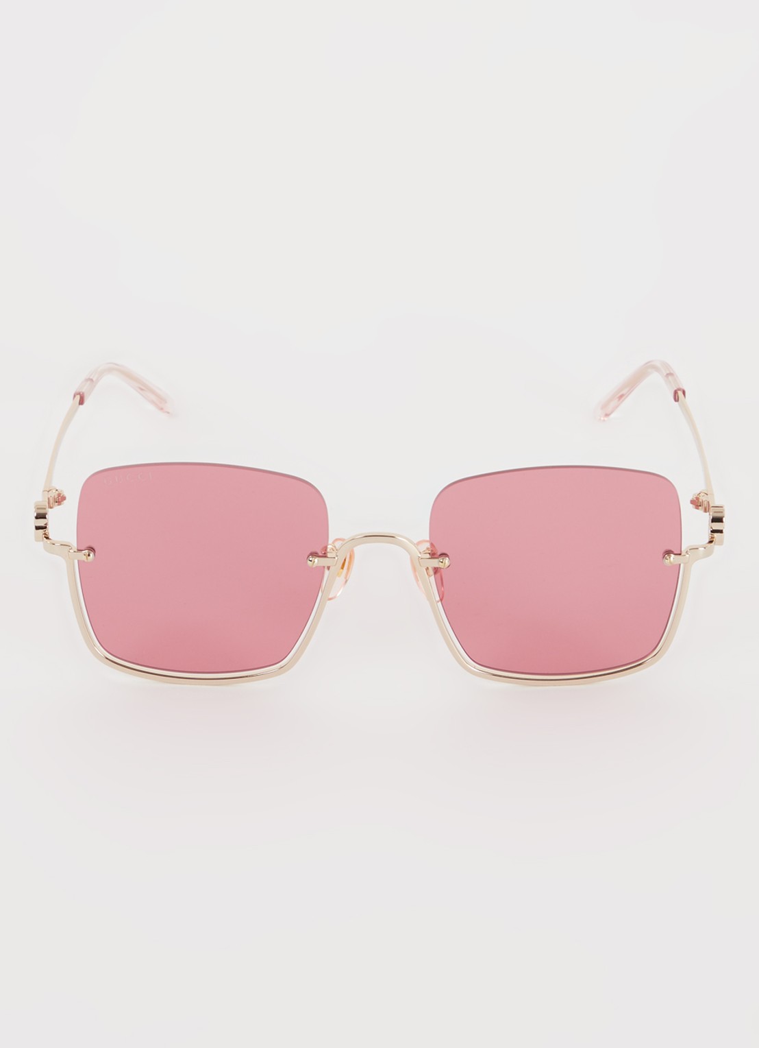 Gucci Butterfly zonnebril GG1279S - detail goud