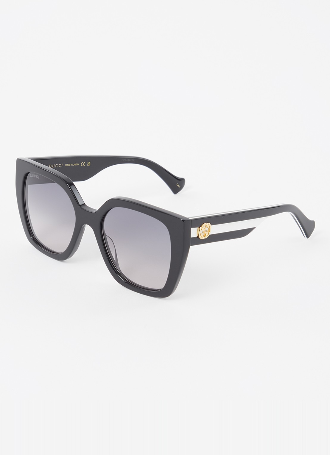 Gucci Butterfly zonnebril GG1300S - voorkant 4 zwart