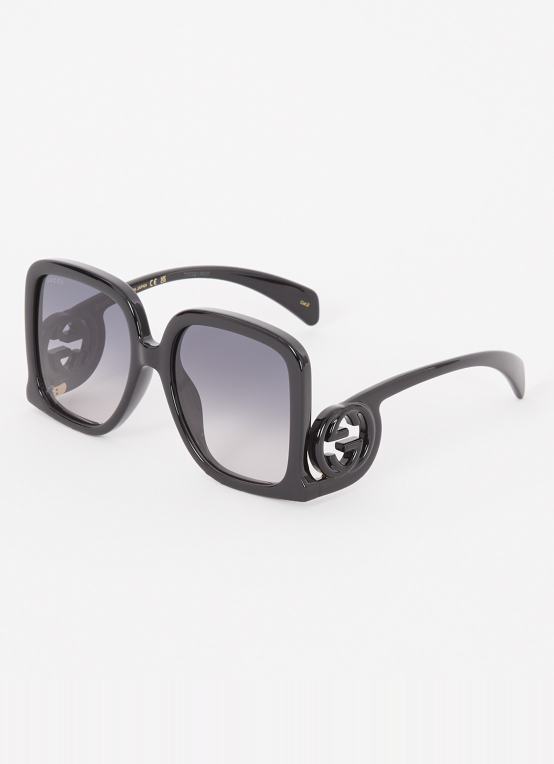 Gucci Butterfly zonnebril GG1326S  - voorkant zwart