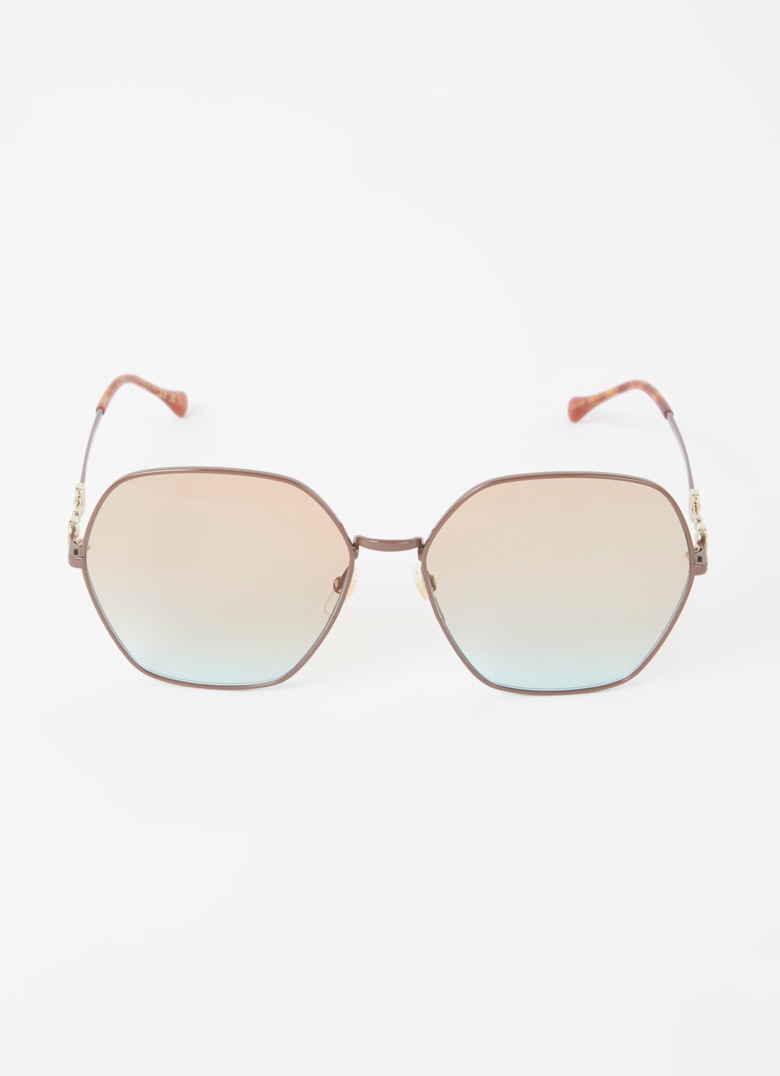 Gucci Butterfly zonnebril GG1335S - detail 3 bruin