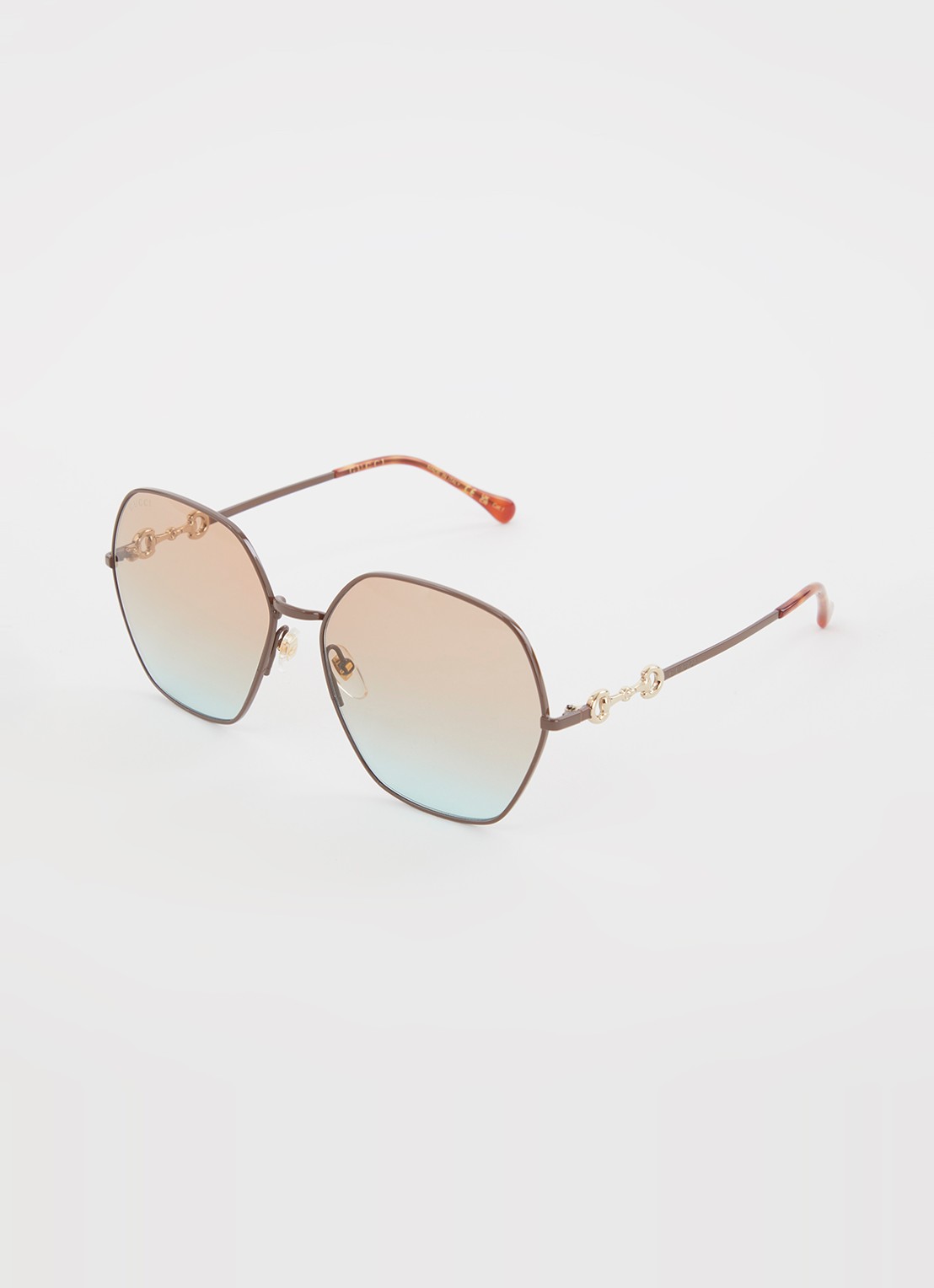 Gucci Butterfly zonnebril GG1335S - voorkant bruin