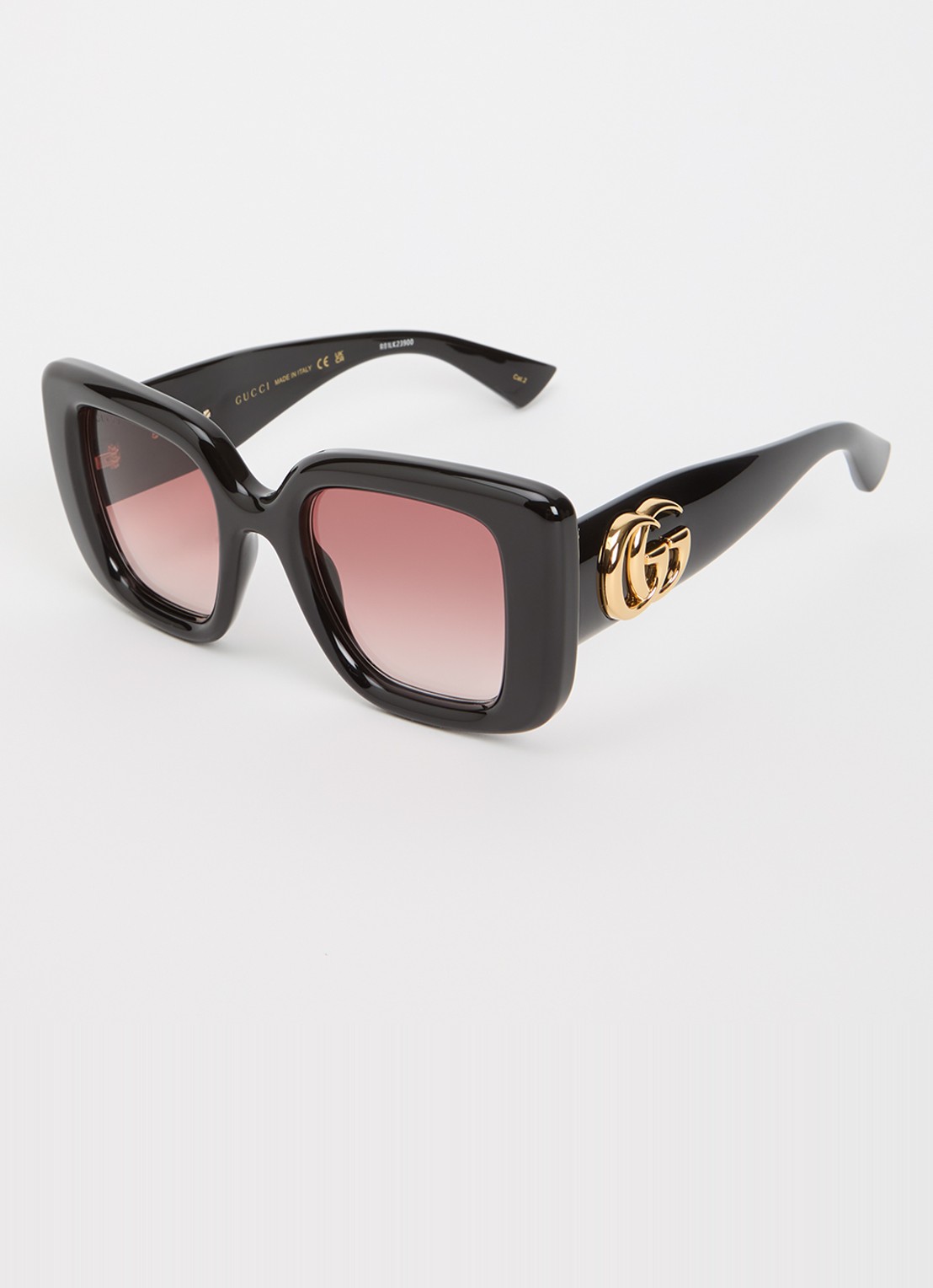 Gucci Butterfly zonnebril GG1975S - voorkant diepzwart