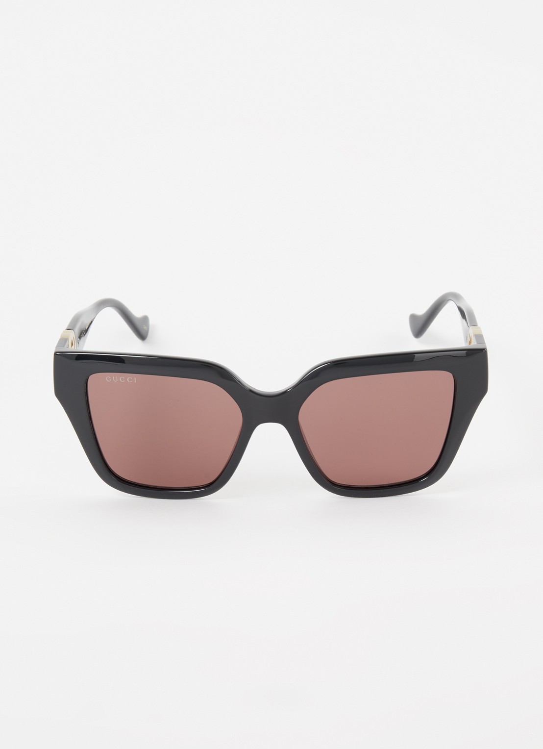 Gucci Butterfly zonnebril met brillenkoord GG1023S - voorkant 4 zwart