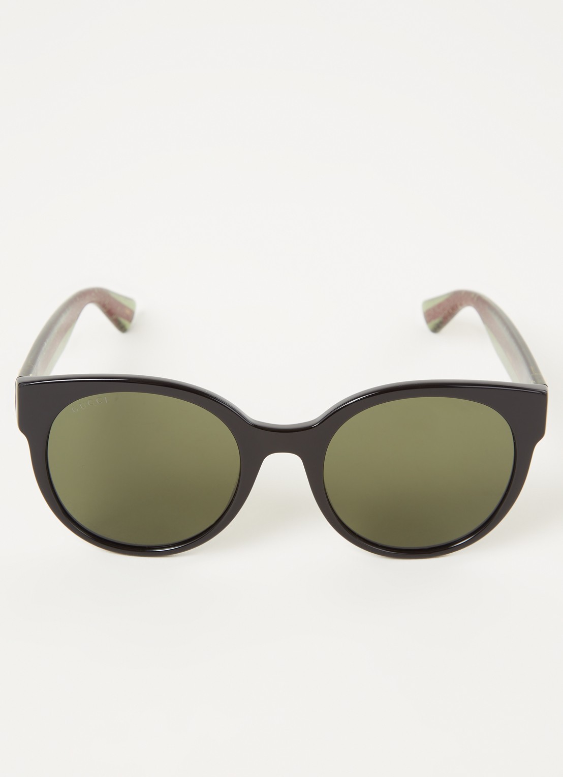 Gucci Cat Eye zonnebril GG0035SN - voorkant 2 zwart