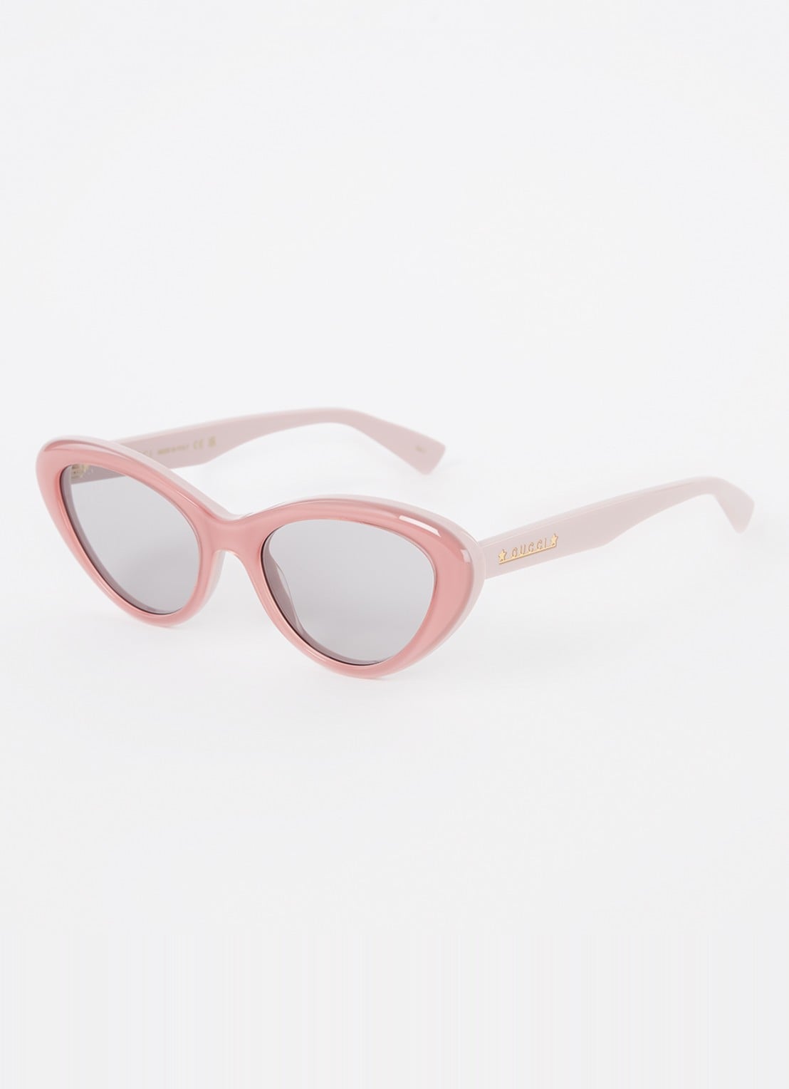 Gucci Cat Eye zonnebril GG1170S - voorkant lichtroze