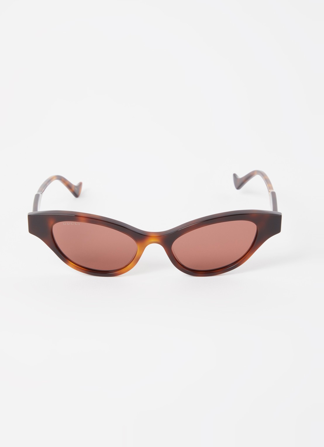 Gucci Cat Eye zonnebril GG1298S - detail 3 bruin