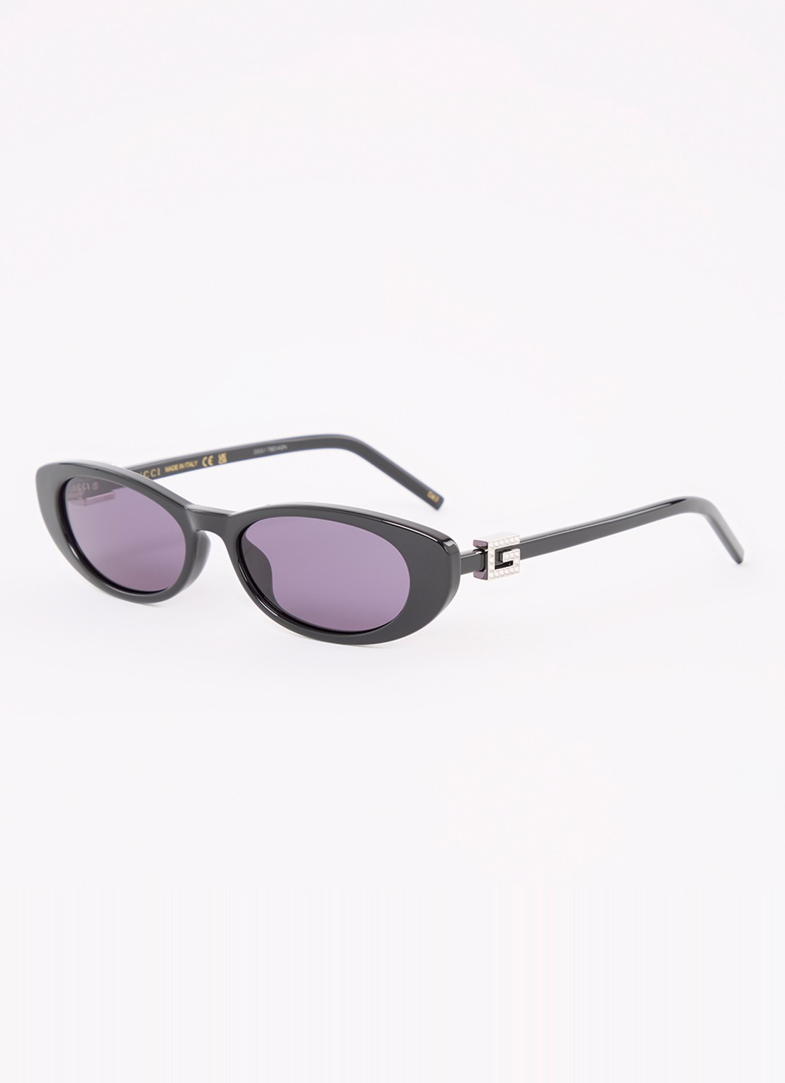 Gucci Cat Eye zonnebril GG1680S - voorkant zwart