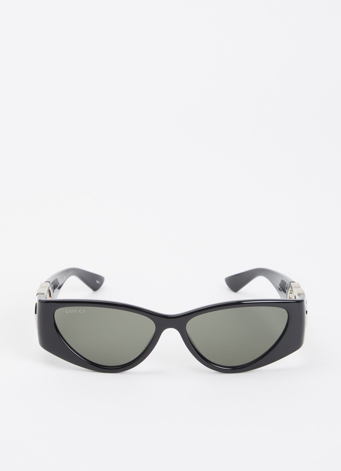 Gucci Cat Eye zonnebril GG1824S - detail zwart