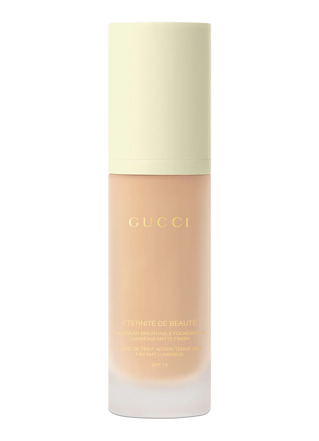Gucci Eternité de Beauté - foundation SPF 15 - voorkant 6 220w - warm fair medium