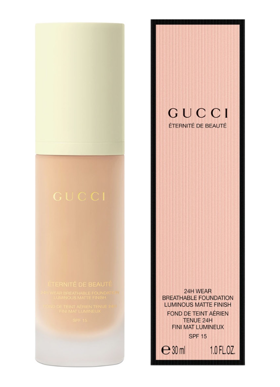 Gucci Eternité de Beauté - foundation SPF 15 - voorkant 7 220w - warm fair medium