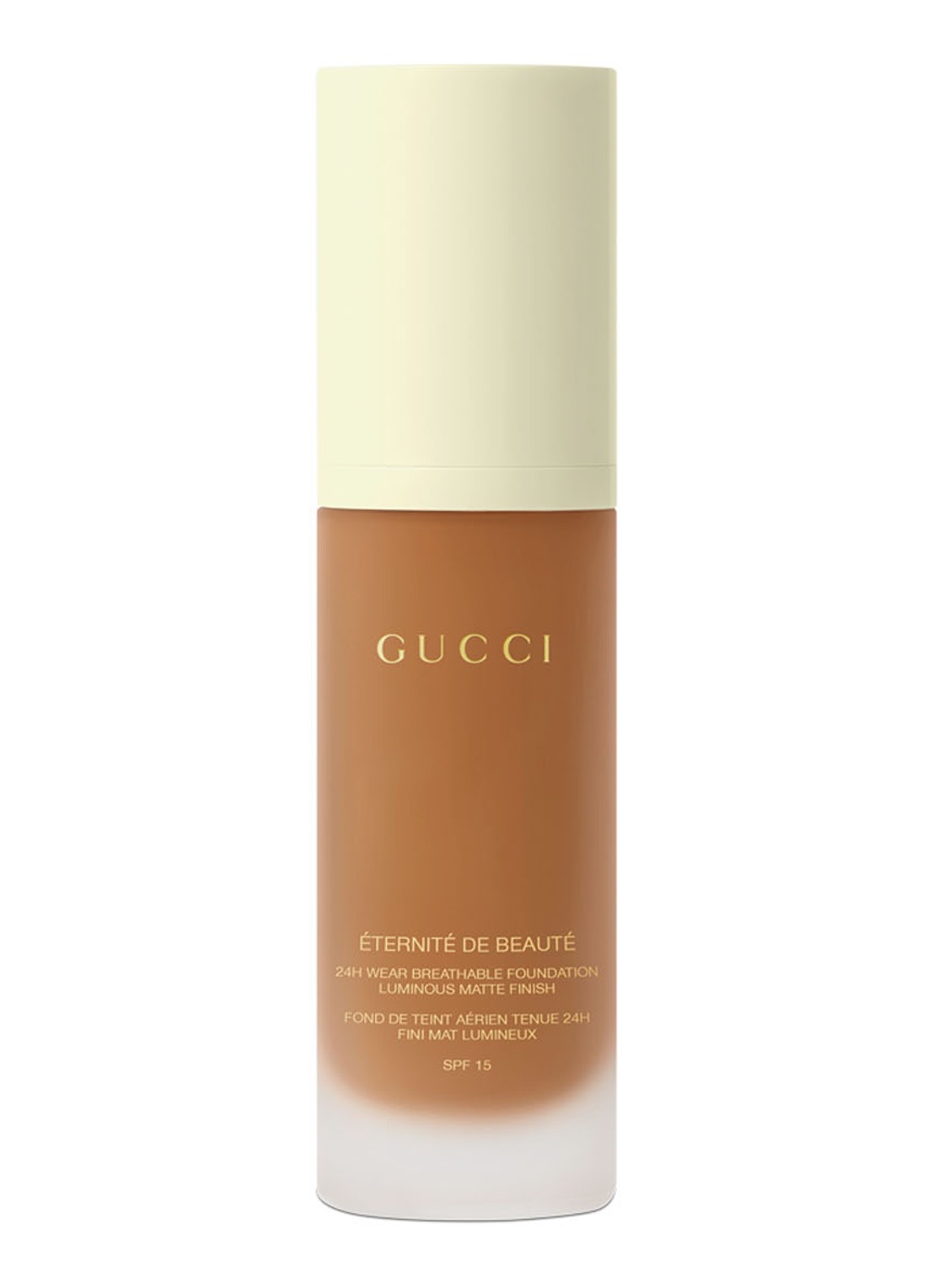 Gucci Eternité de Beauté - foundation SPF 15 - voorkant 370o - olive medium