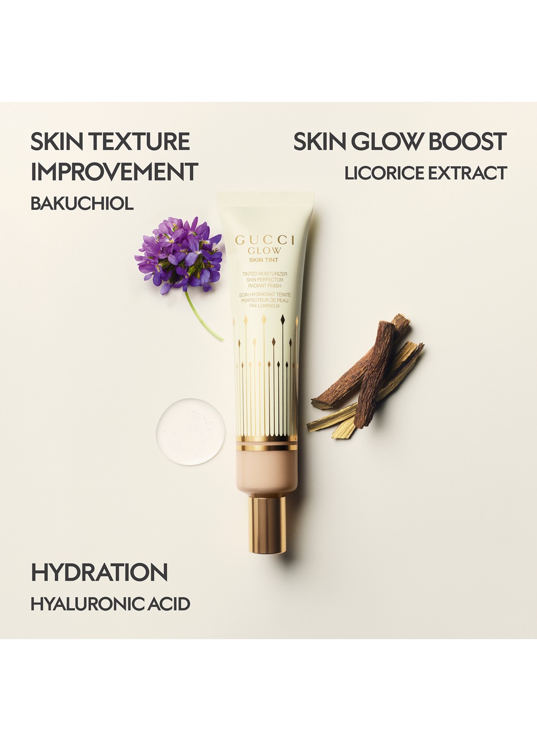 Gucci Glow Skint Tint Moisturizer - getinte dagcrème  - detail 2 48
