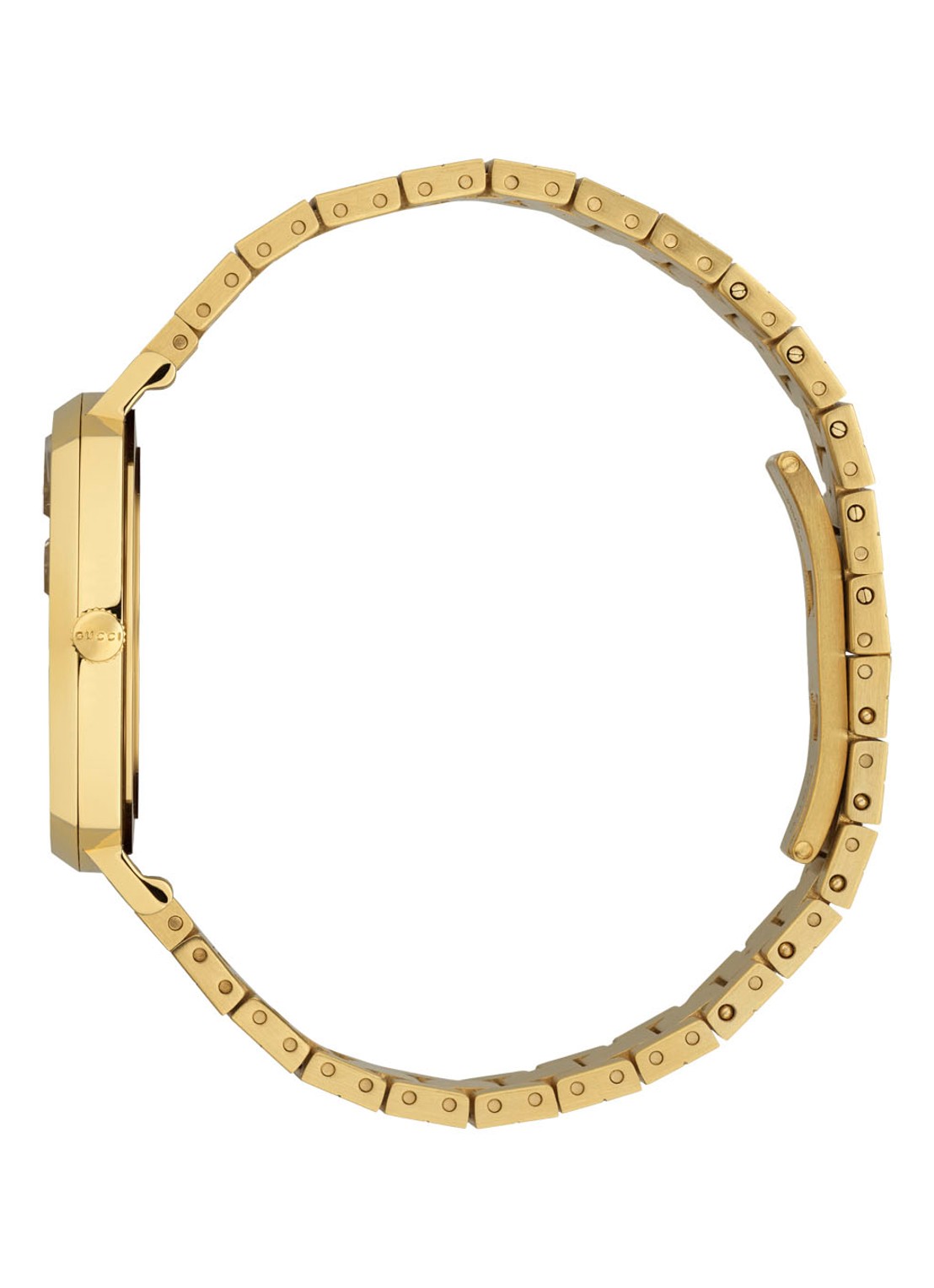 Gucci Grip horloge YA157403 - detail 2 goud