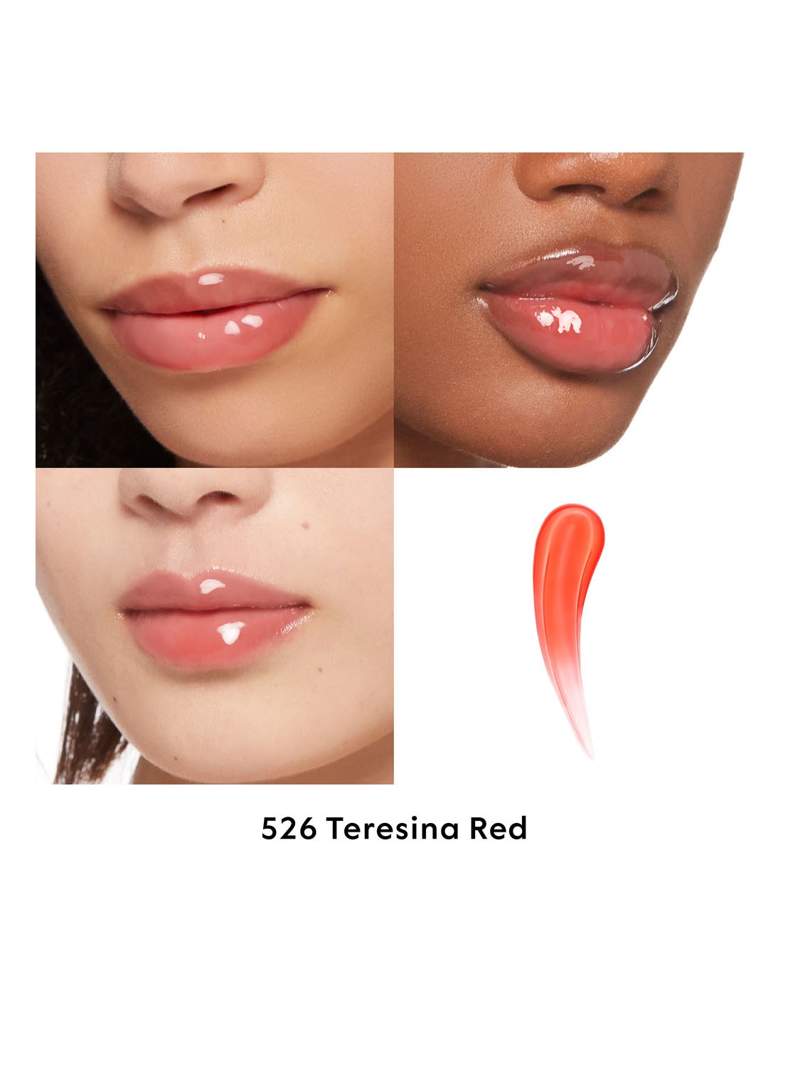 Gucci Gucci Gloss à Lèvres - plumping lipgloss - detail 4 526 teresina red