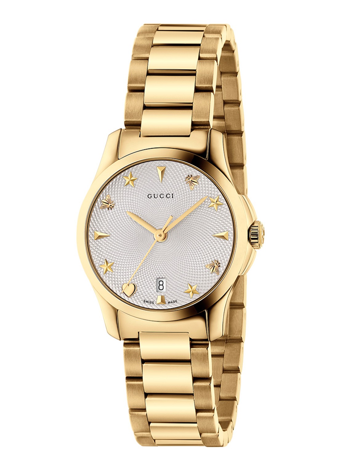 Gucci Horloge G-TIMELESS YA126576 - voorkant 4 goud