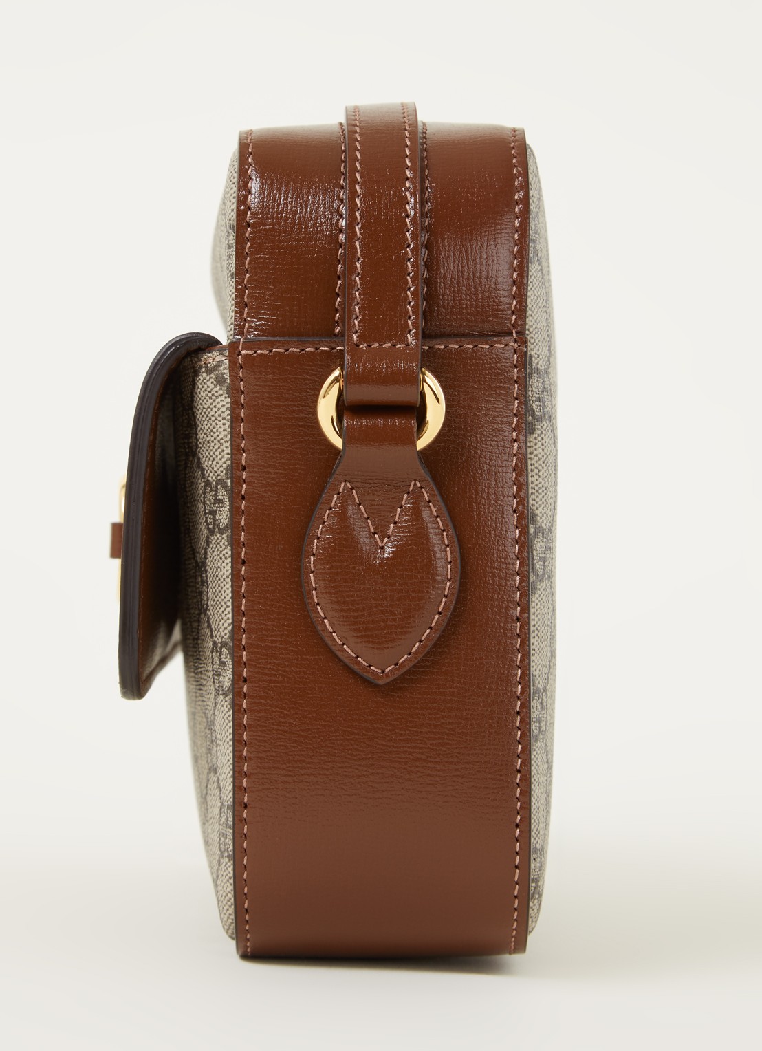 Gucci Horsebit 1955 Small camerabag met leren details - detail 5 bruin