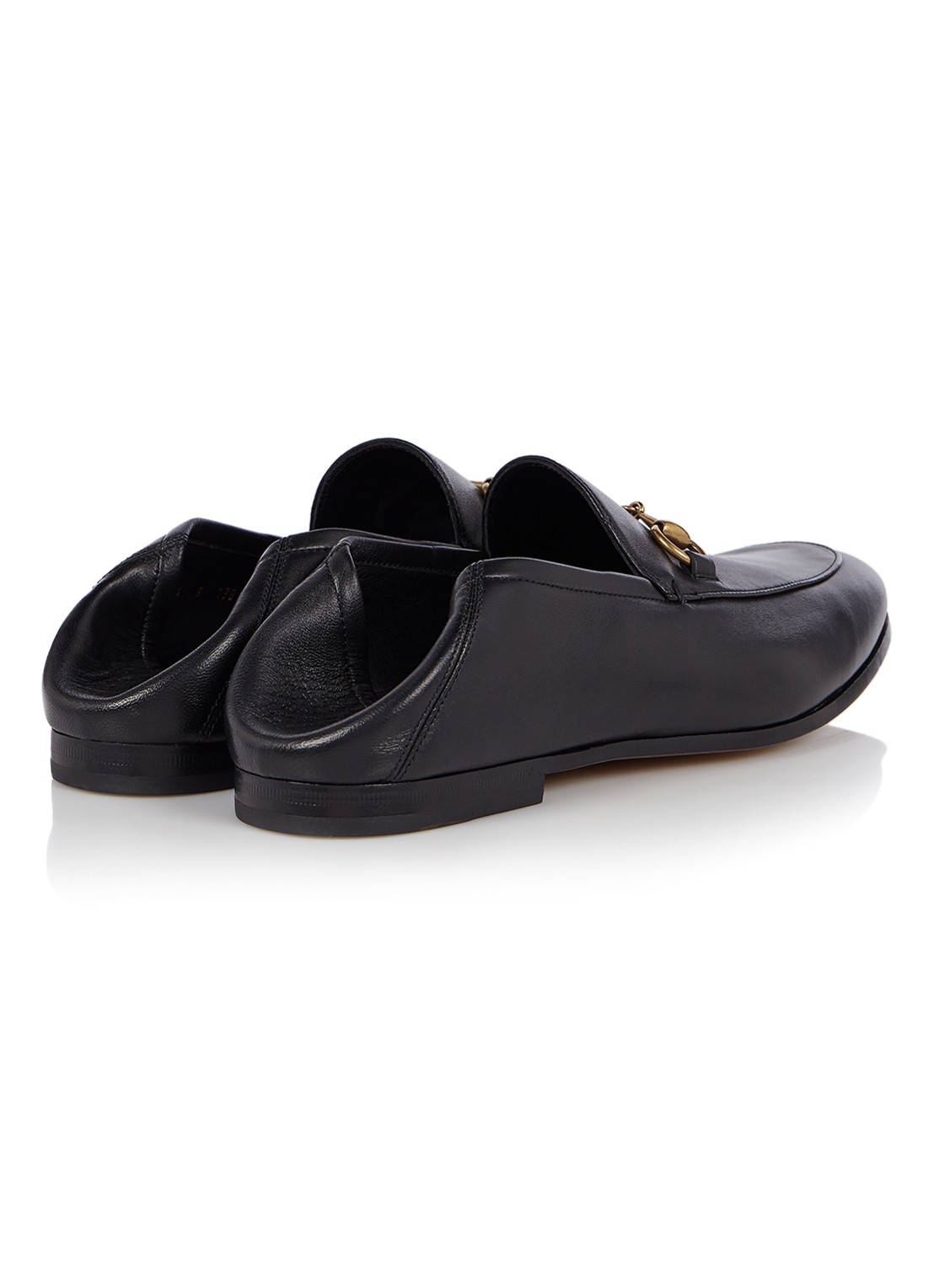Gucci Horsebit loafer van leer - detail 4 zwart