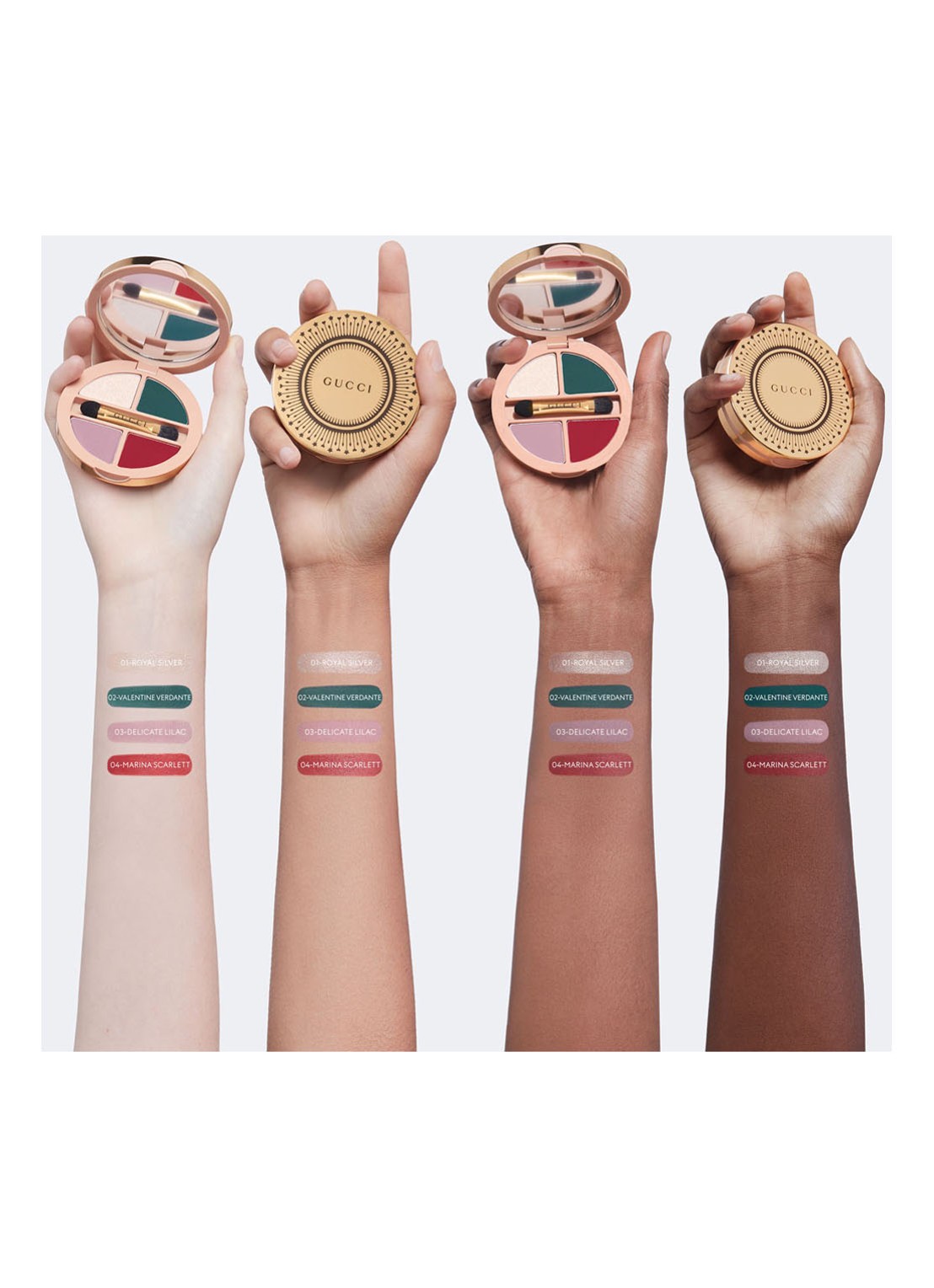 Gucci Palette de Beauté Quatuor - oogschaduw palette - detail 3 03 - wild bouquet