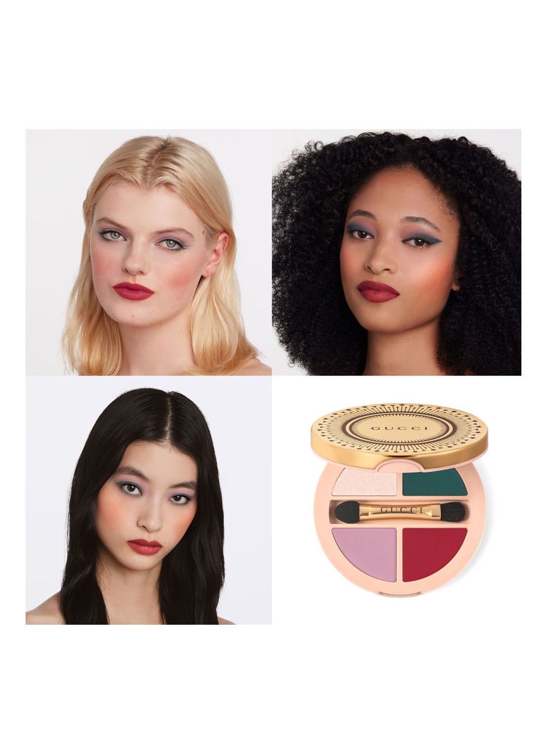 Gucci Palette de Beauté Quatuor - oogschaduw palette - detail 4 03 - wild bouquet