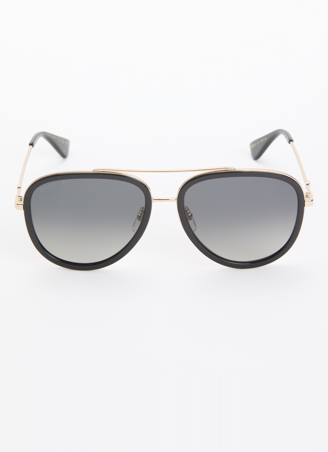 Gucci Piloten zonnebril gepolariseerd GG0062S - detail 2 goud