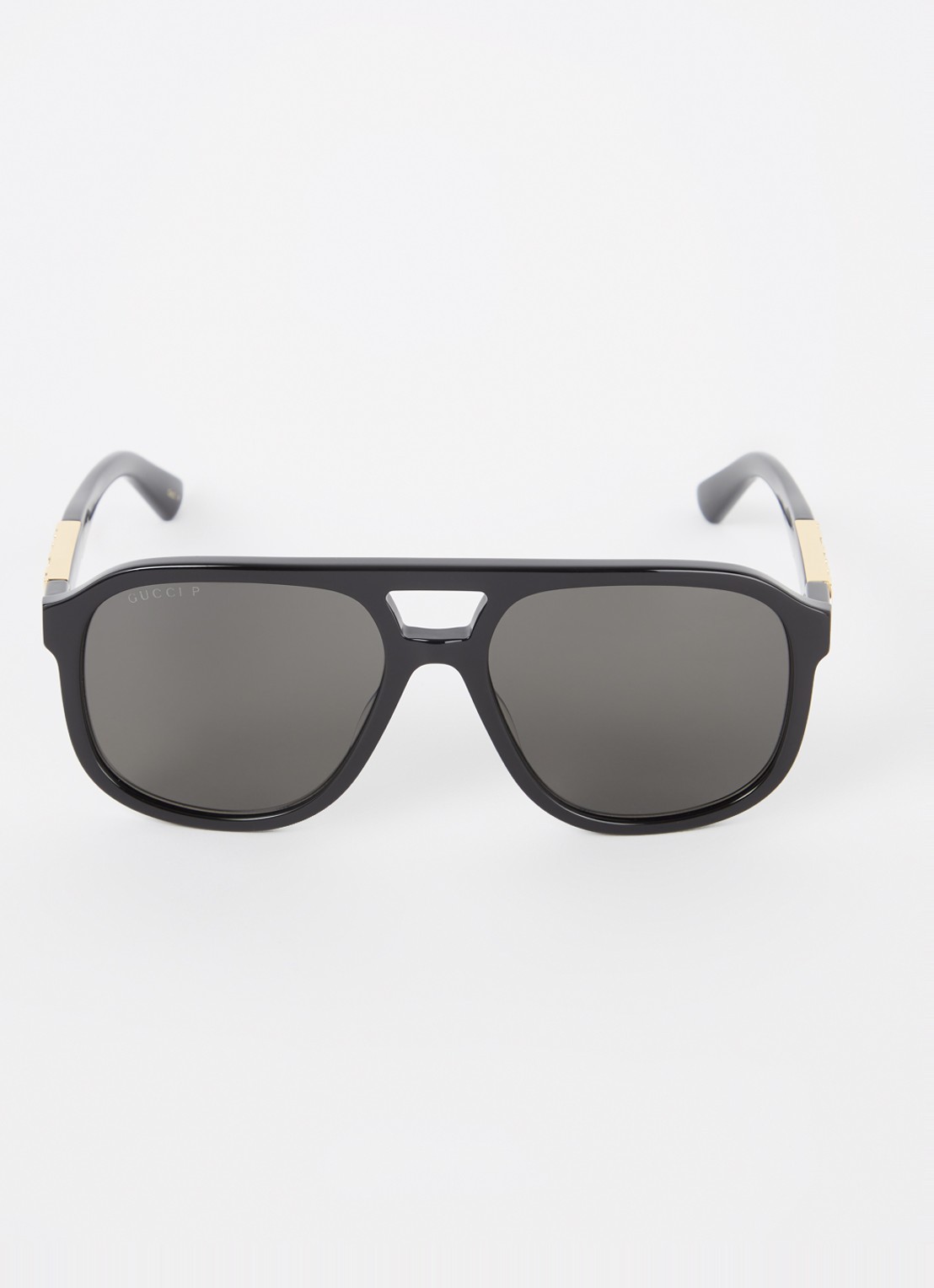 Gucci Piloten zonnebril gepolariseerd GG1188S - detail 3 zwart
