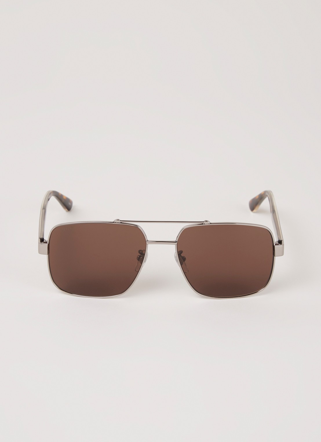 Gucci Piloten zonnebril GG0529S - voorkant 2 zilver