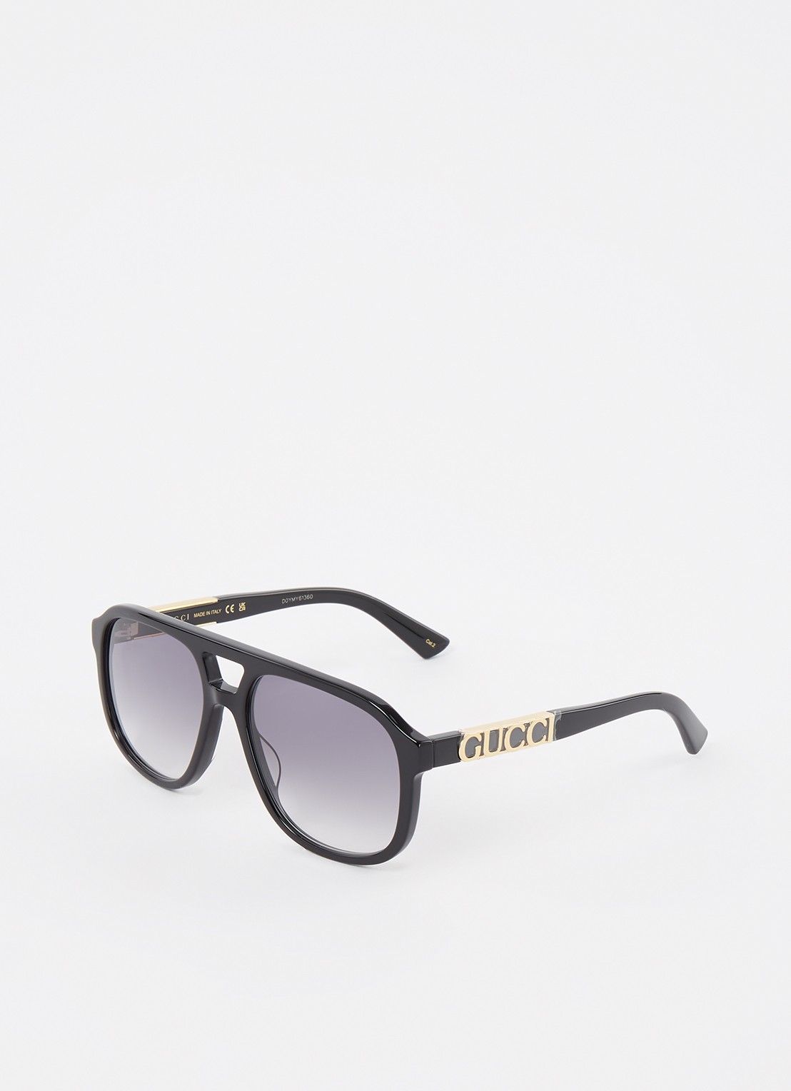 Gucci Piloten zonnebril GG1188S  - voorkant zwart