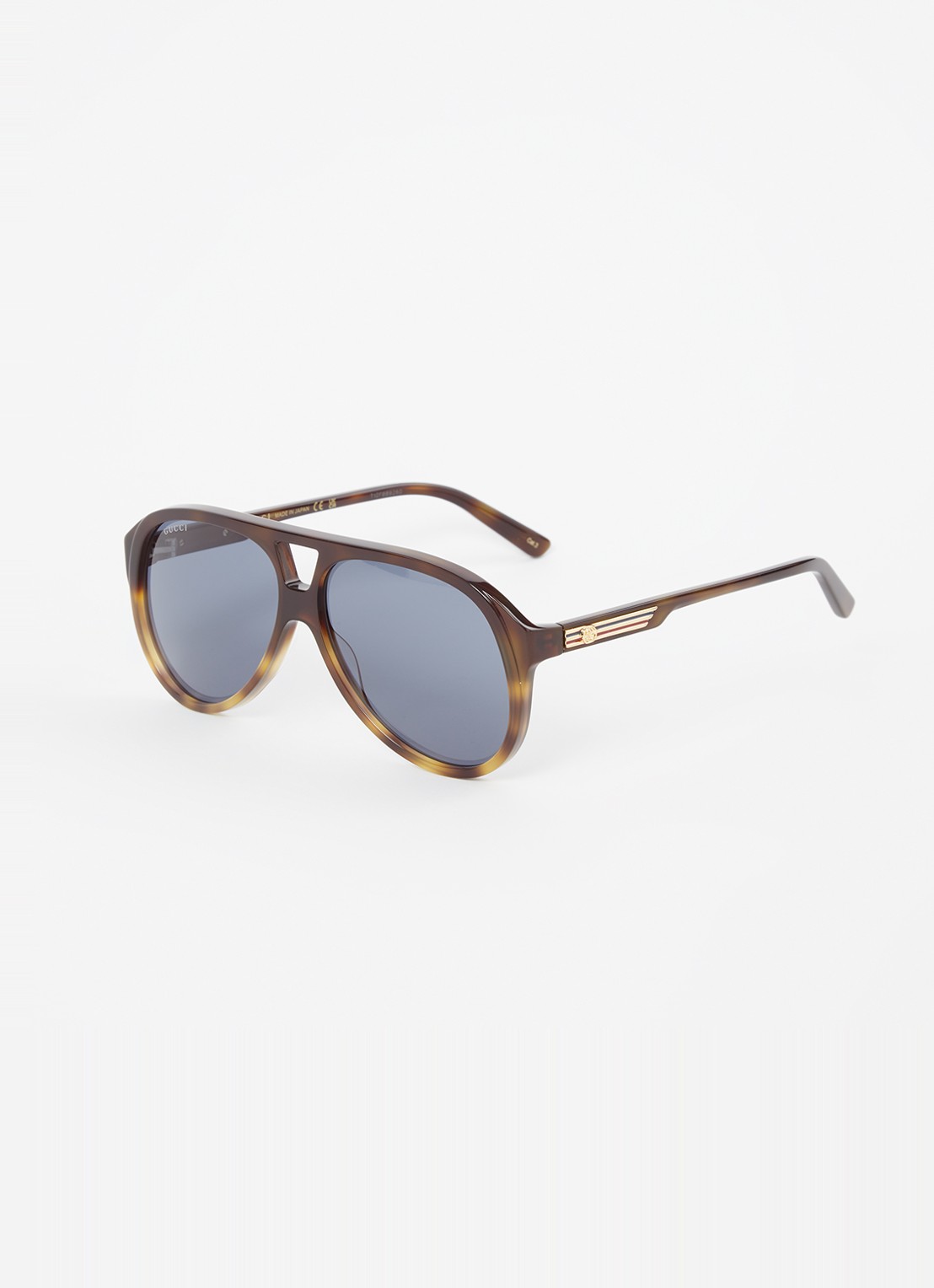 Gucci Piloten zonnebril GG1286S - voorkant 4 bruin