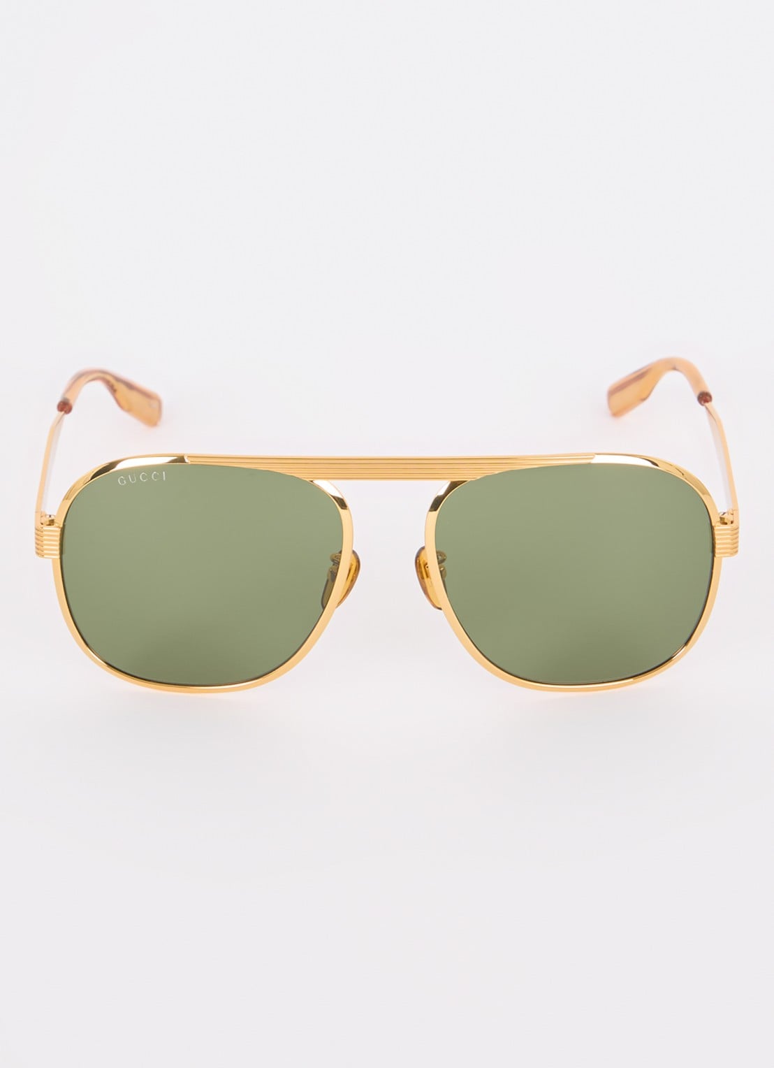 Gucci Piloten zonnebril GG1514S - detail 3 goud