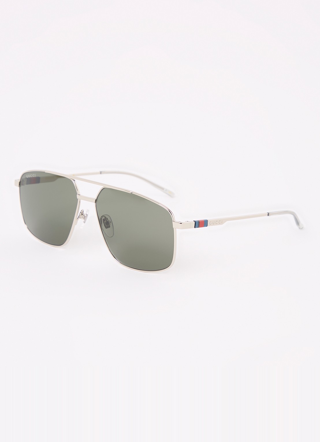 Gucci Piloten zonnebril GG1676S - voorkant 4 zilver