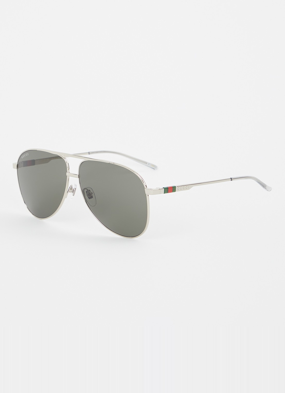 Gucci Piloten zonnebril GG1677S - voorkant 4 zilver