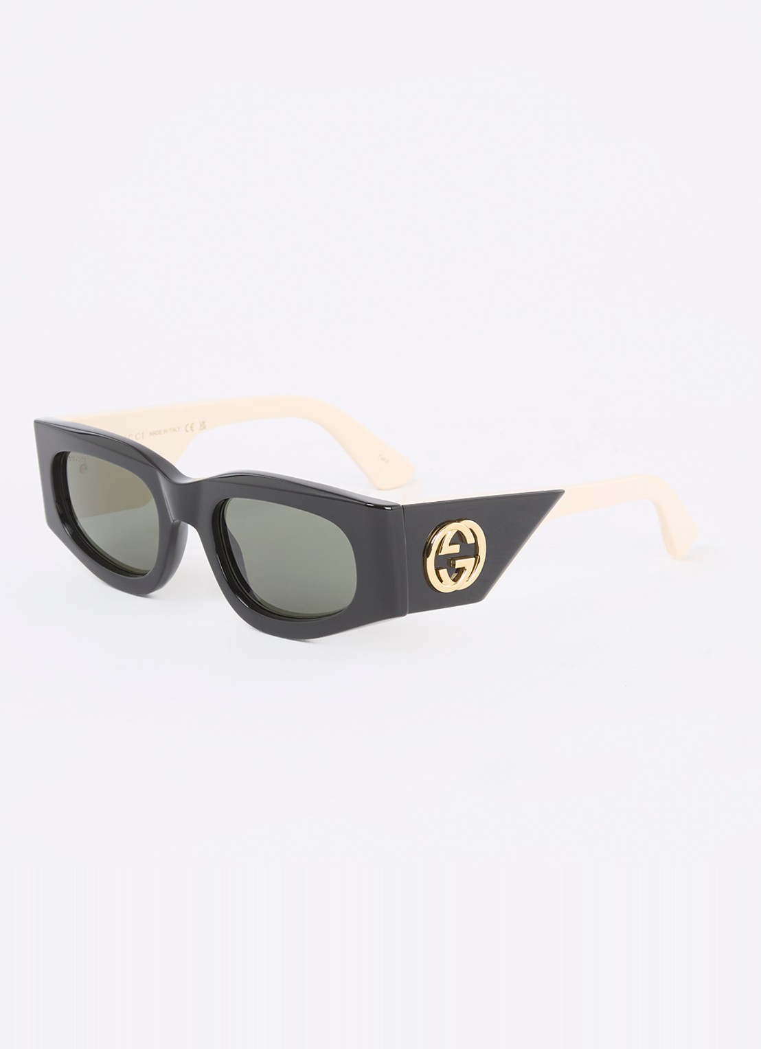 Gucci Retro zonnebril GC002288 - voorkant zwart