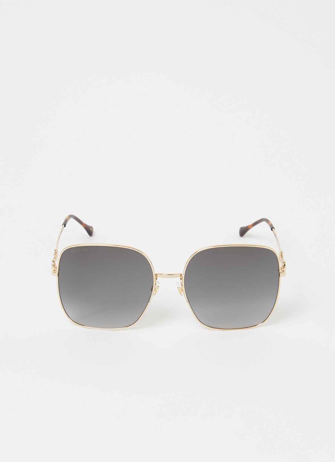 Gucci Retro zonnebril GG0879S - voorkant goud