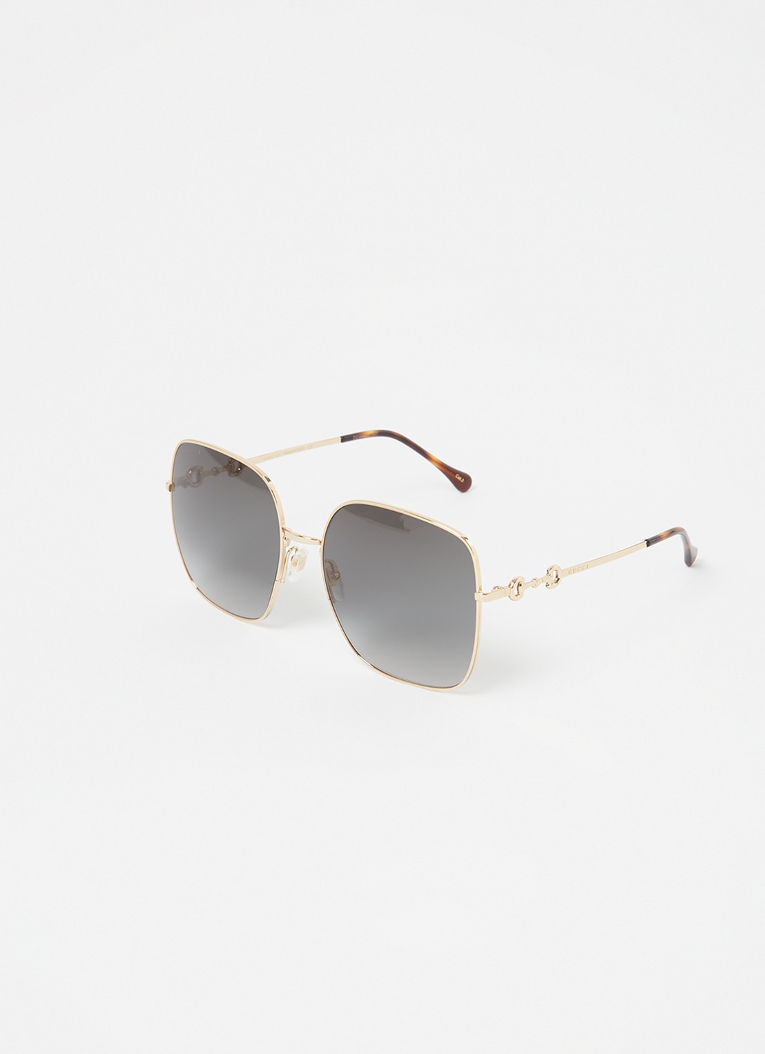 Gucci Retro zonnebril GG0879S - voorkant 2 goud