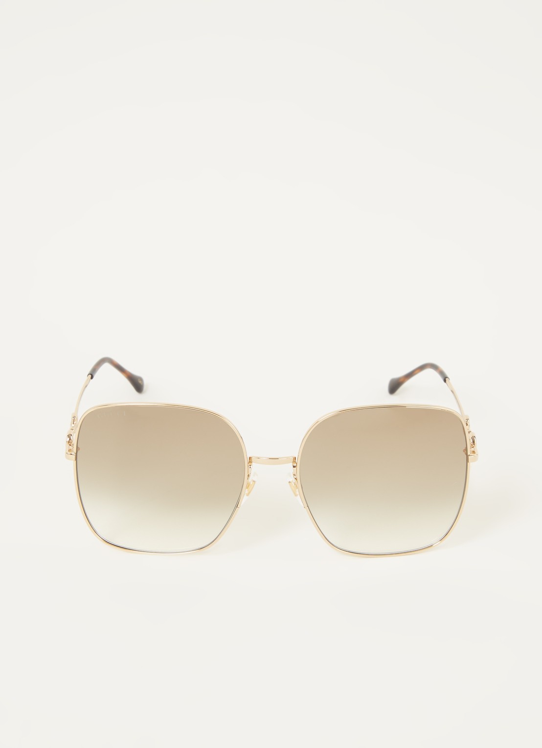 Gucci Retro zonnebril GG0879S - voorkant 2 goud
