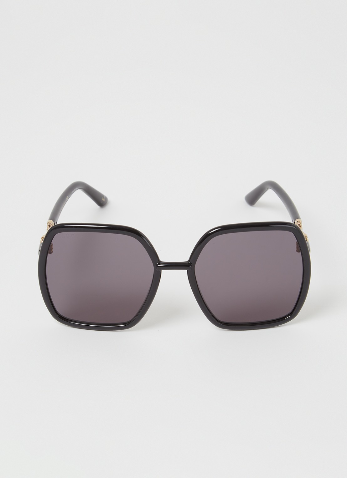 Gucci Retro zonnebril GG0890S - voorkant zwart