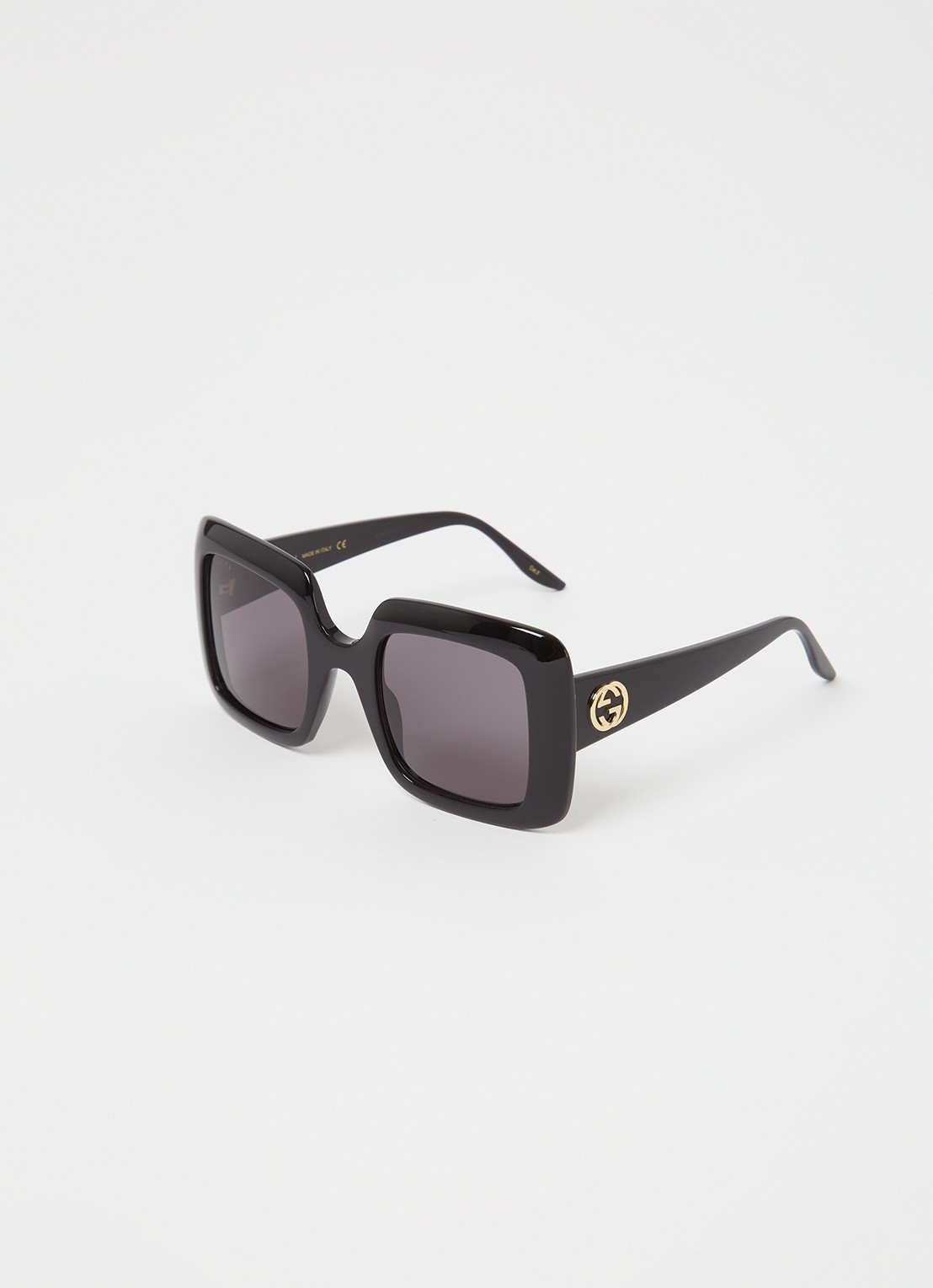 Gucci Retro zonnebril GG0896S - voorkant 2 zwart