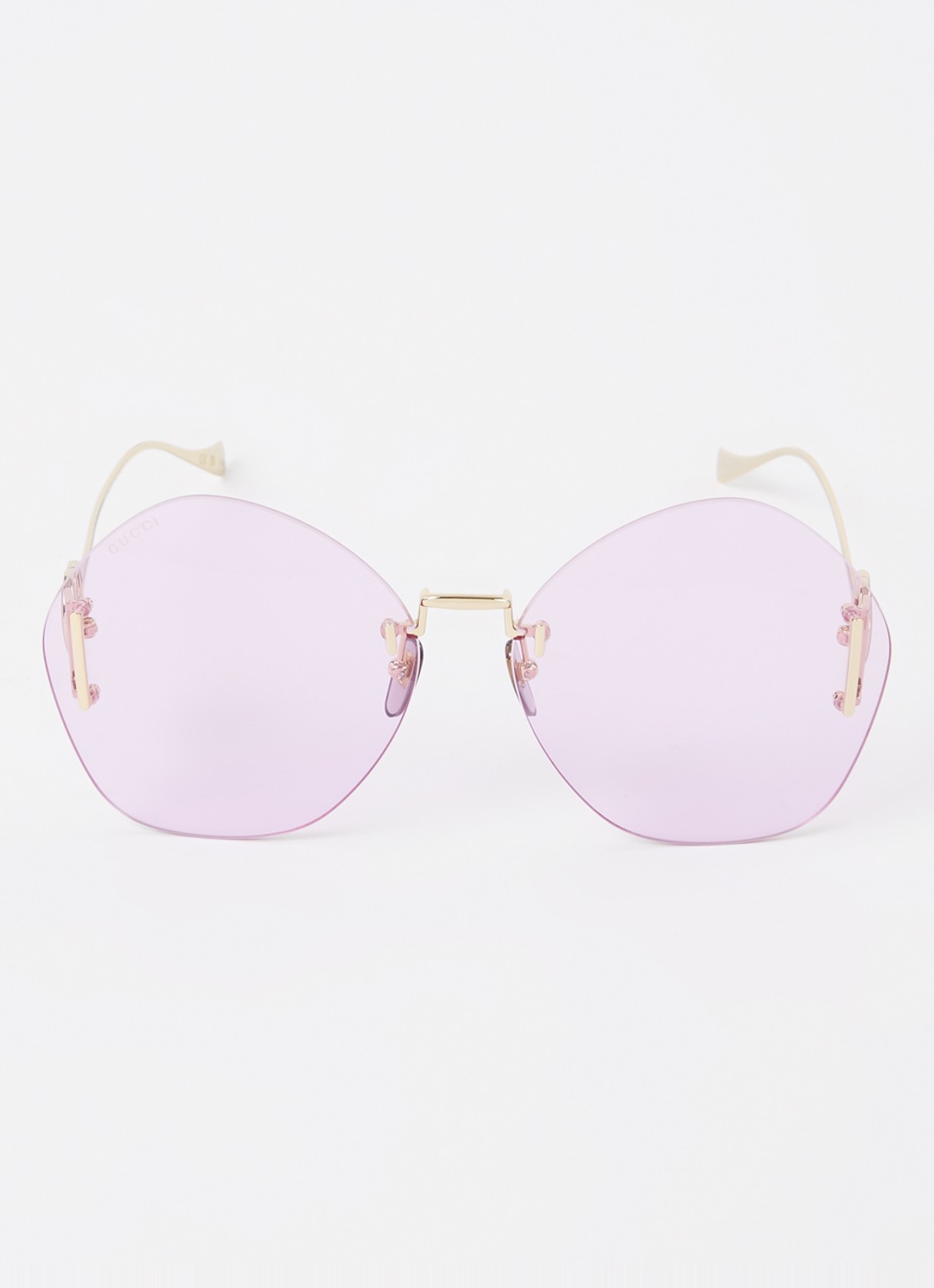 Gucci Retro zonnebril GG1203S - detail 2 paars