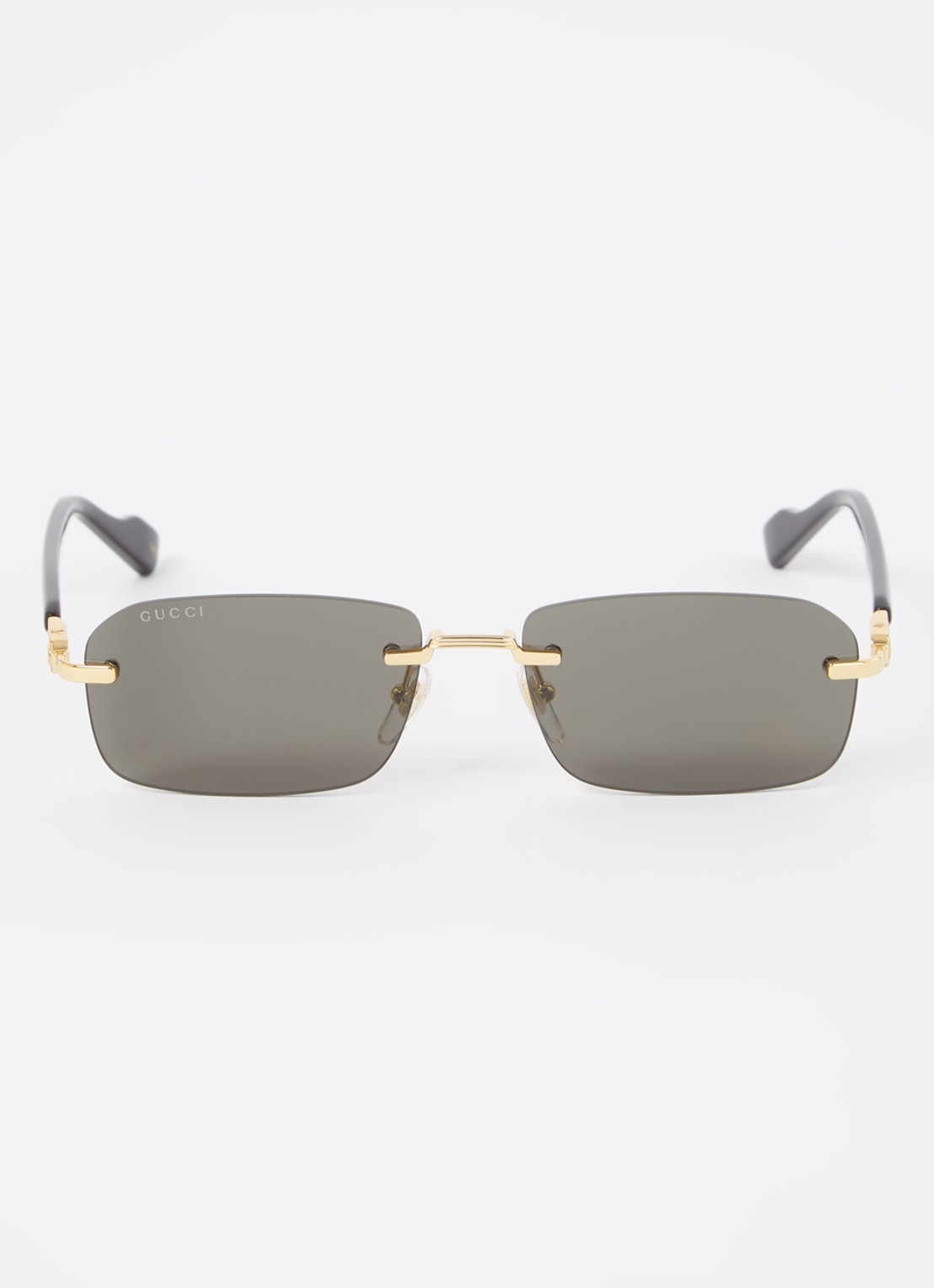 Gucci Retro zonnebril GG1221S - detail 3 goud