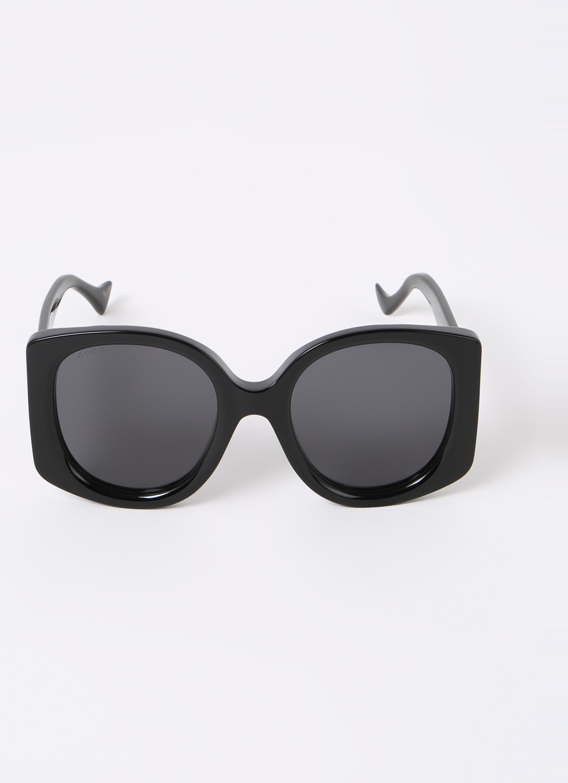 Gucci Retro zonnebril GG1257S - detail zwart