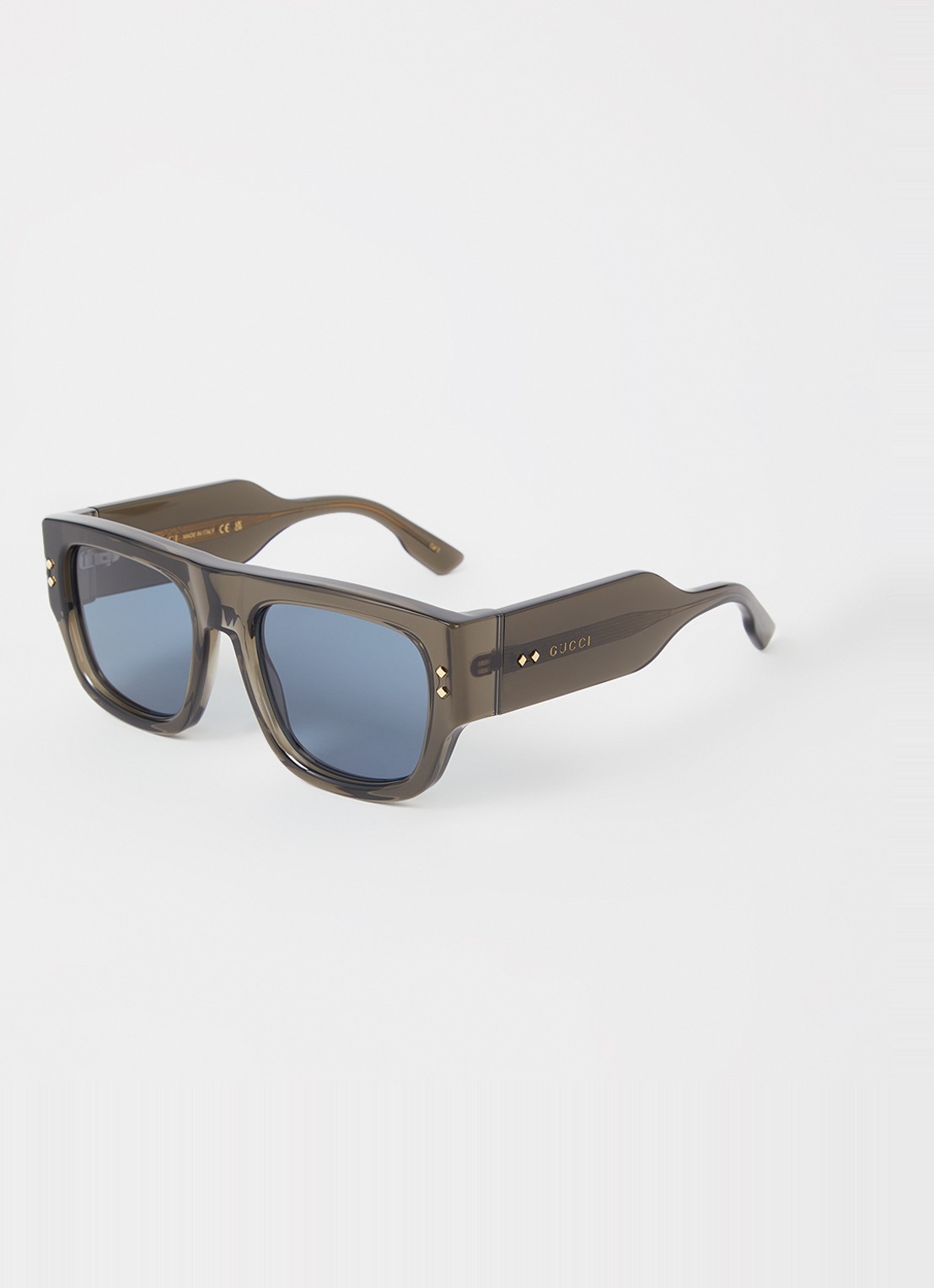 Gucci Retro zonnebril GG1262S - voorkant grijs
