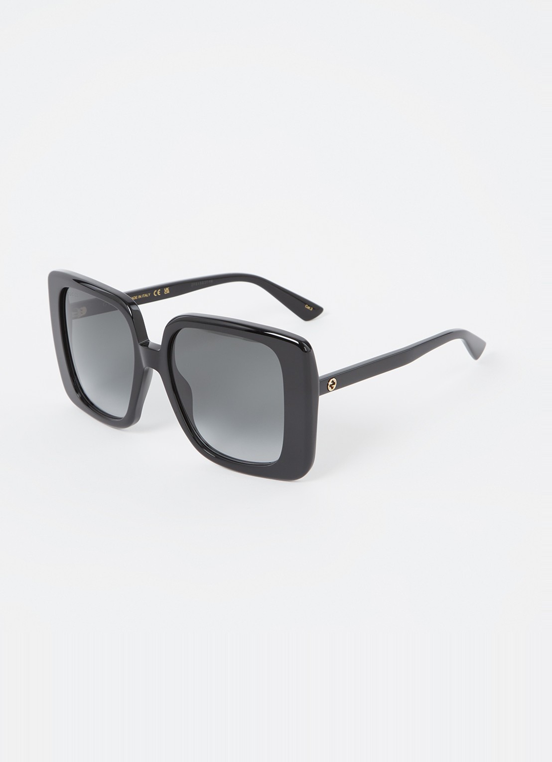 Gucci Retro zonnebril GG1314S - voorkant zwart